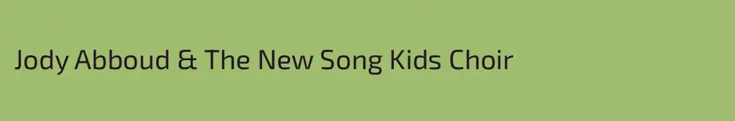 Jody Abboud & The New Song Kids Choir